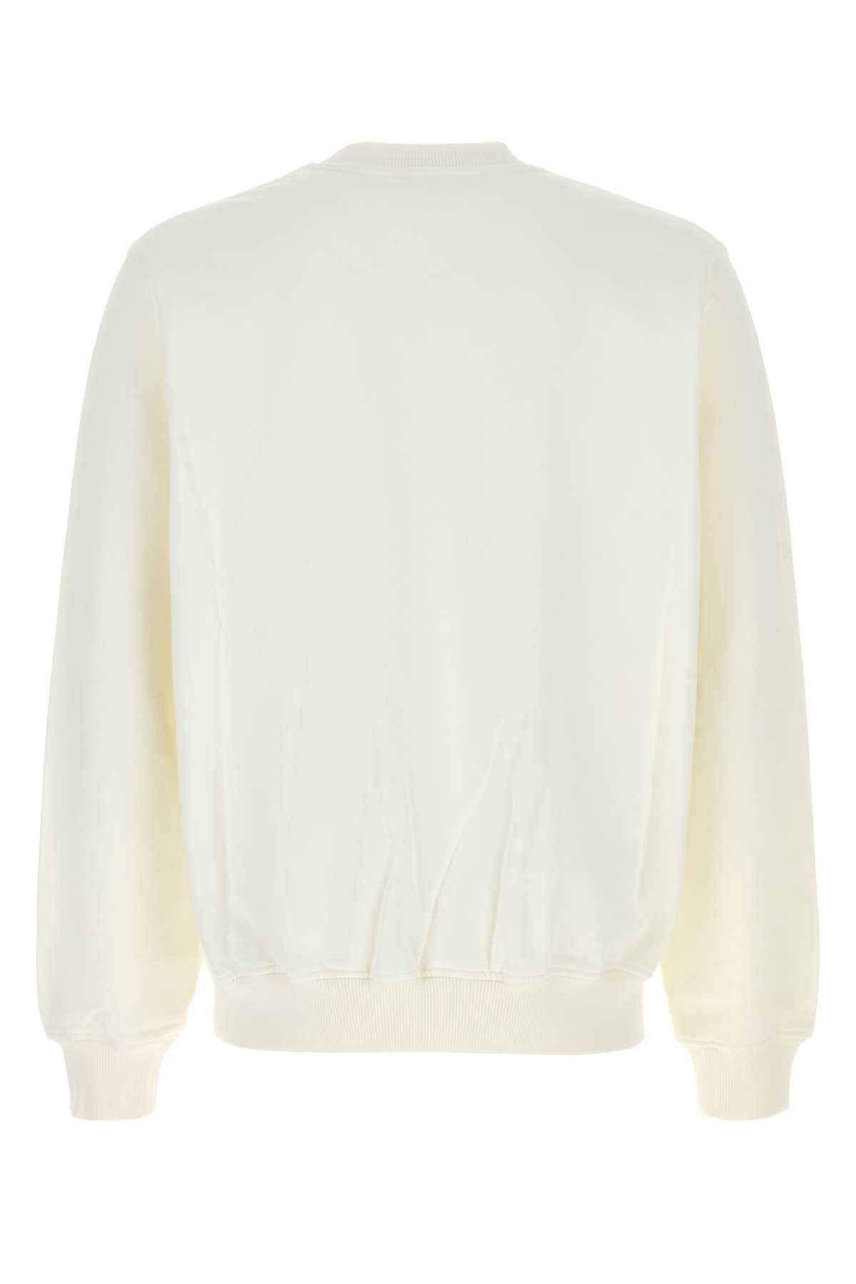 Casablanca Men White Cotton Sweatshirt - 2