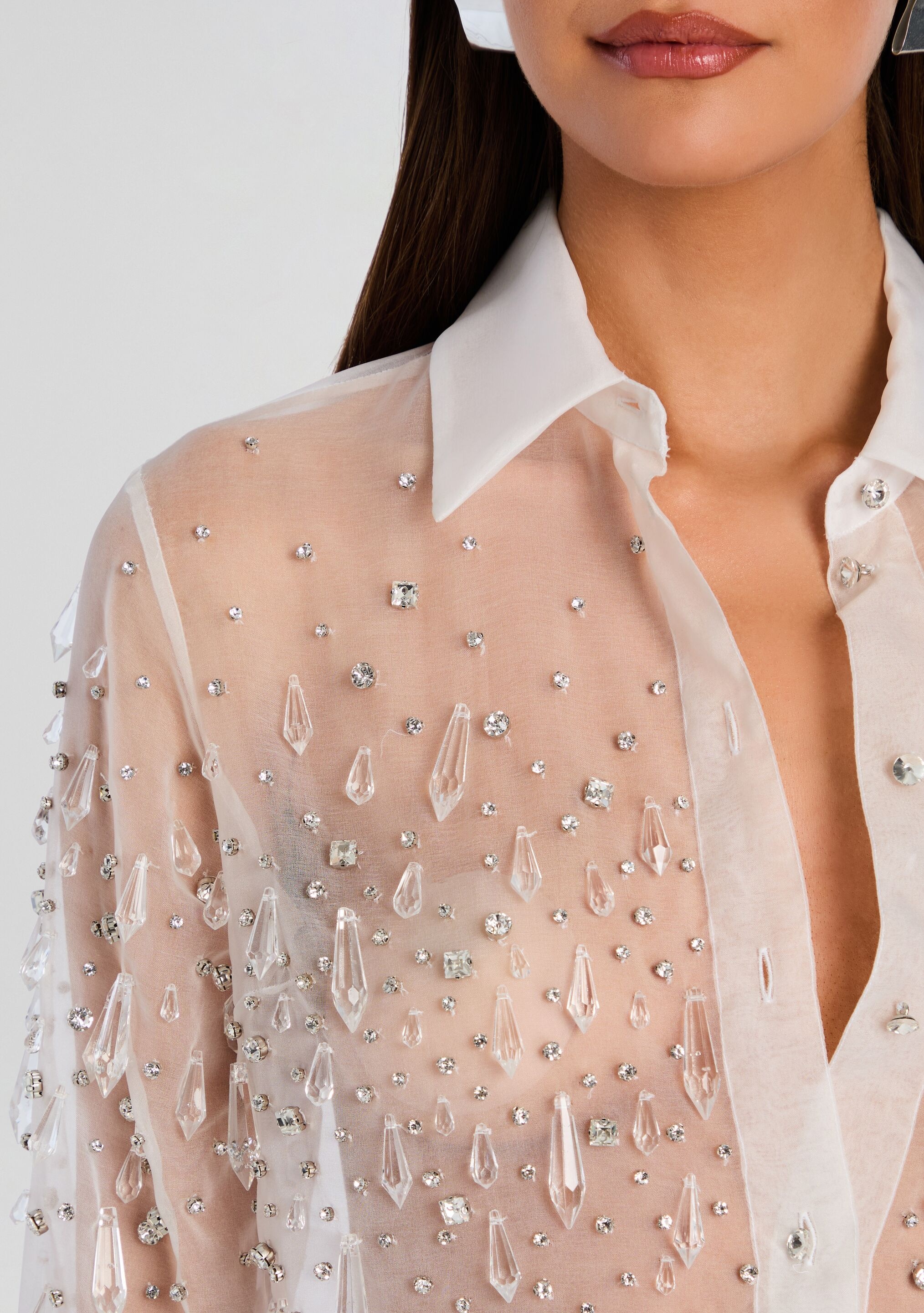 AUBRIELLA EMBELLISHED SHIRT - 2