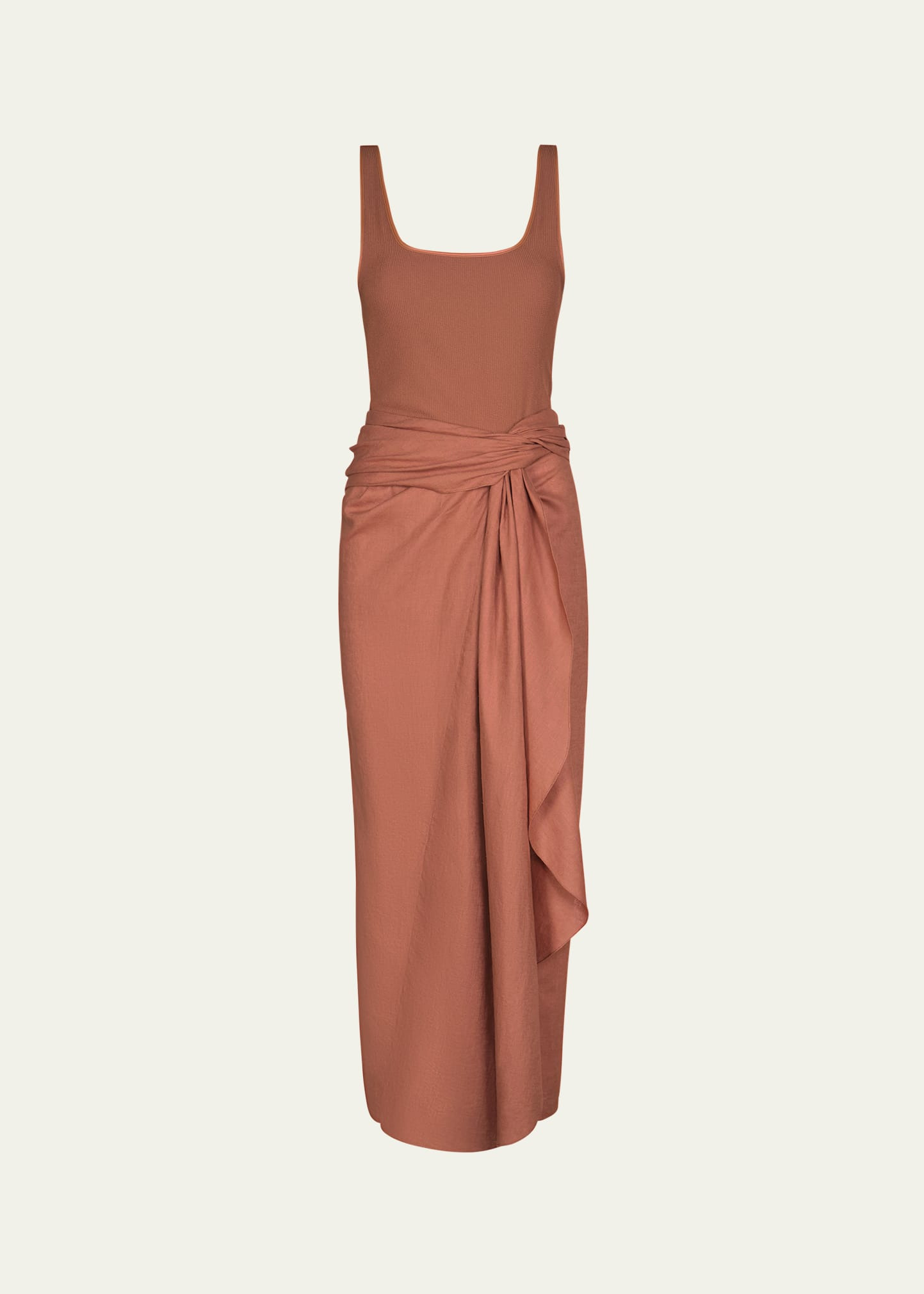 Encanto Pacifico Sleeveless Ankle Dress - 1