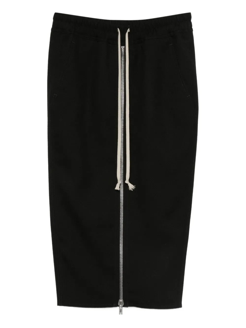 RICK OWENS - Women Zipped Short Pillar Skirt - 5