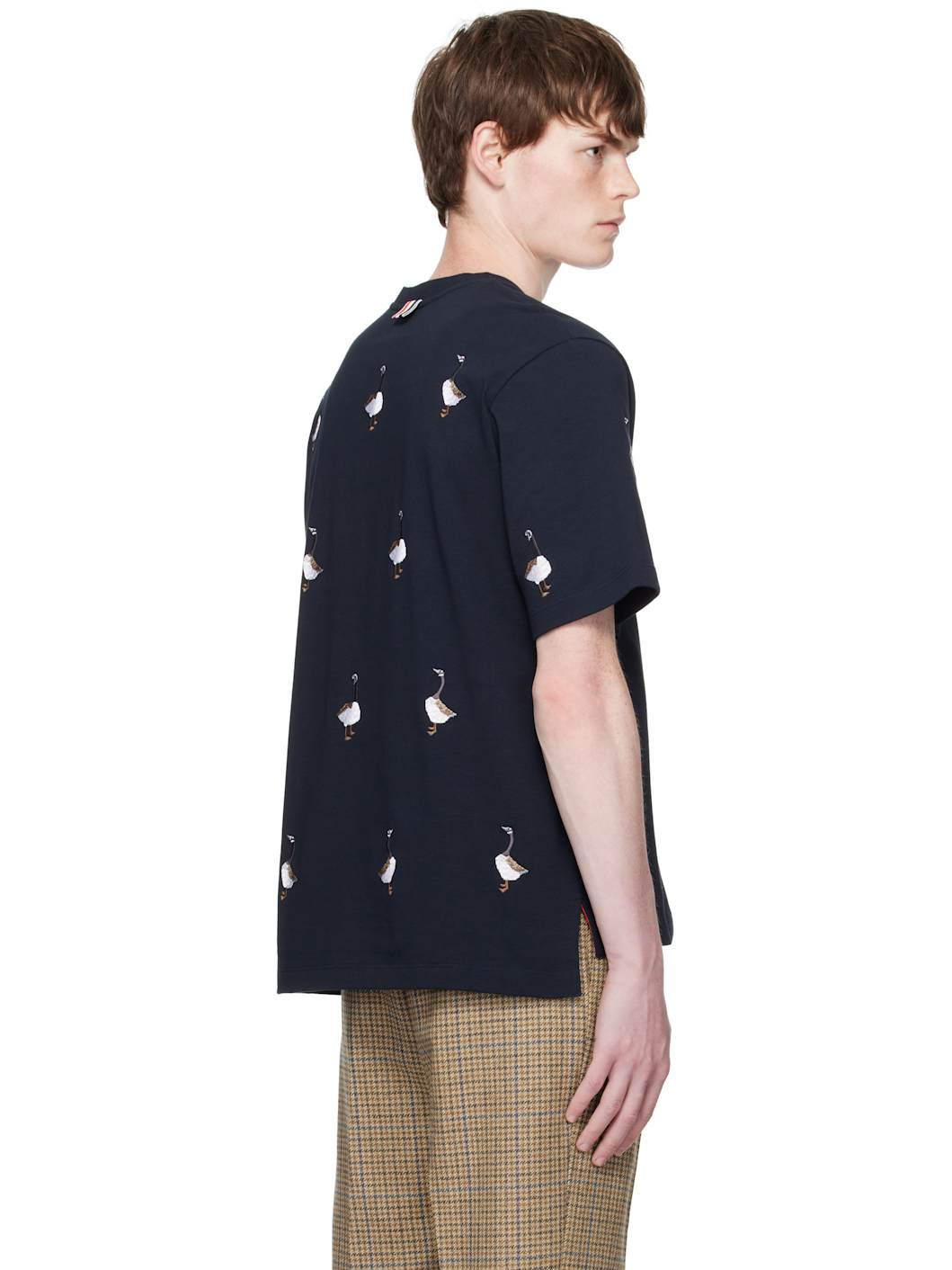Navy Geese Jersey T-shirt - 3