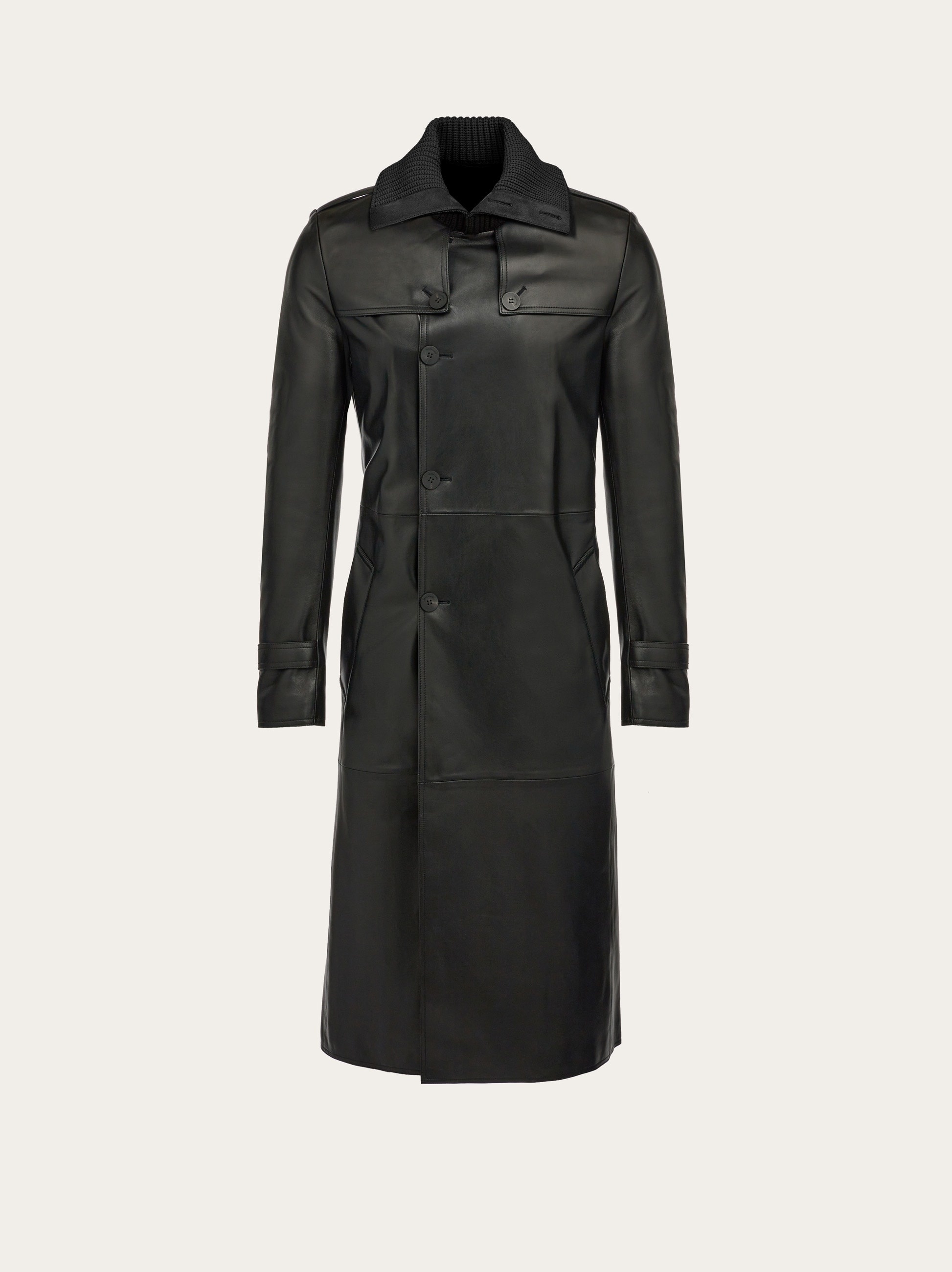 Leather trench - 1
