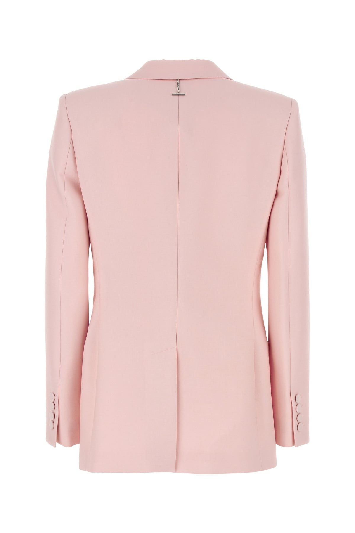 Pink wool blend blazer - 2