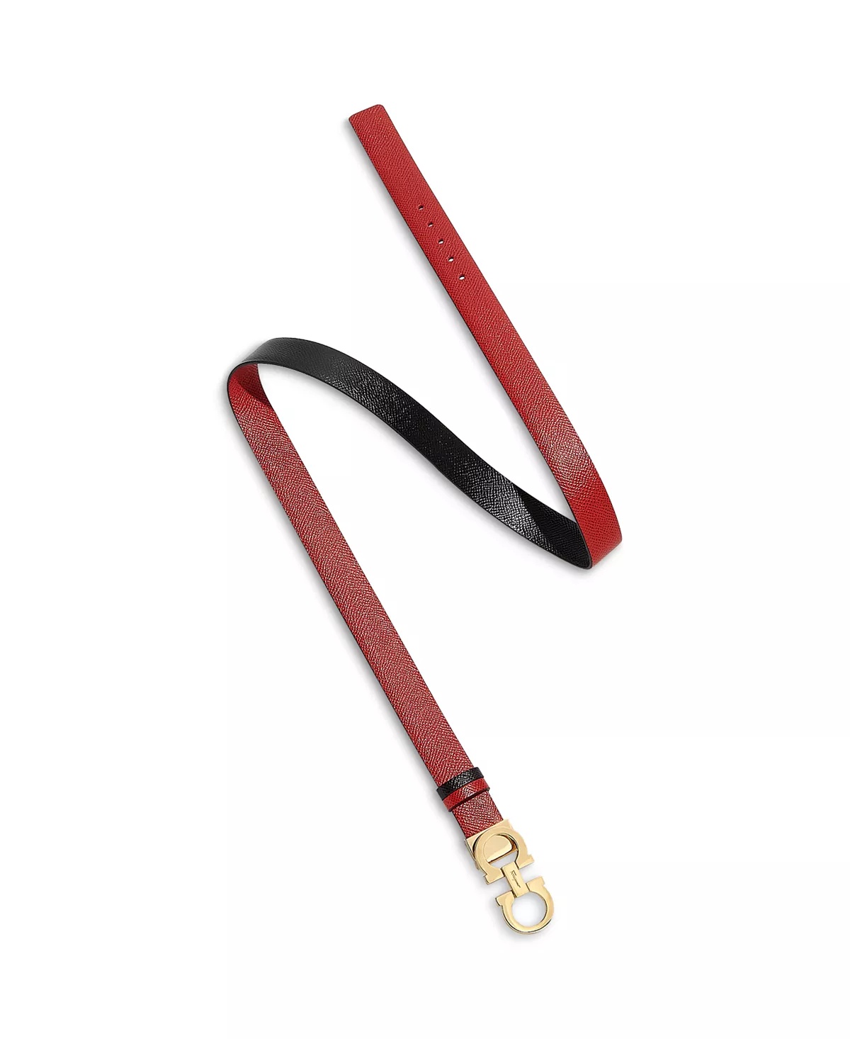 Women's Gancini Reversible Belt - 6