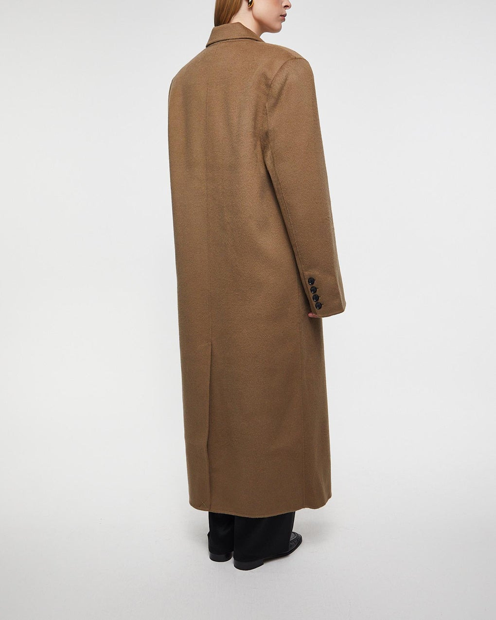 Coat Deja Double-Breasted Tan - 4