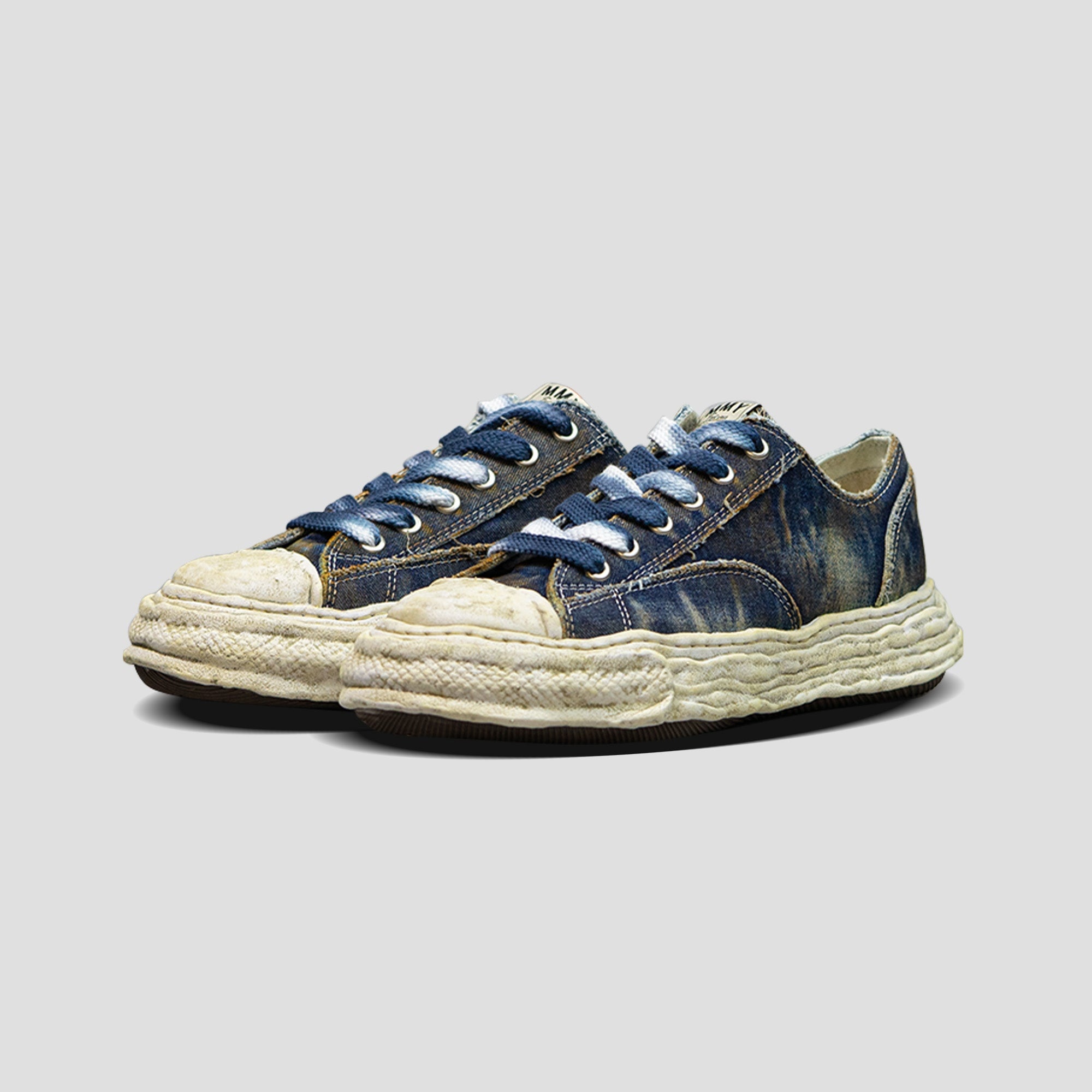 PETERSON 23 OG SOLE WASHED DENIM LOW-TOP SNEAKER - 2