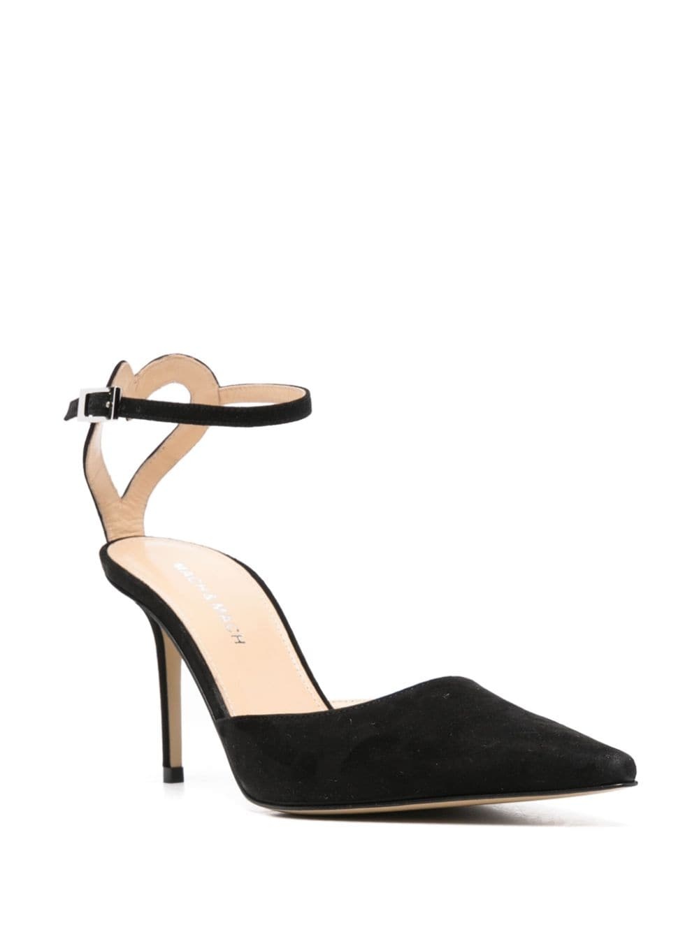 90mm suede pumps - 2