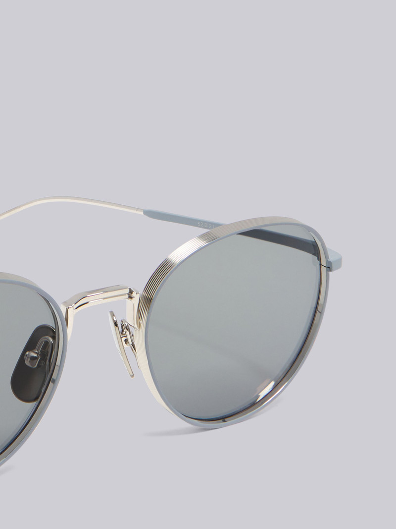 Thom Browne TB119 - Grey and Silver Pantos Sunglasses outlook