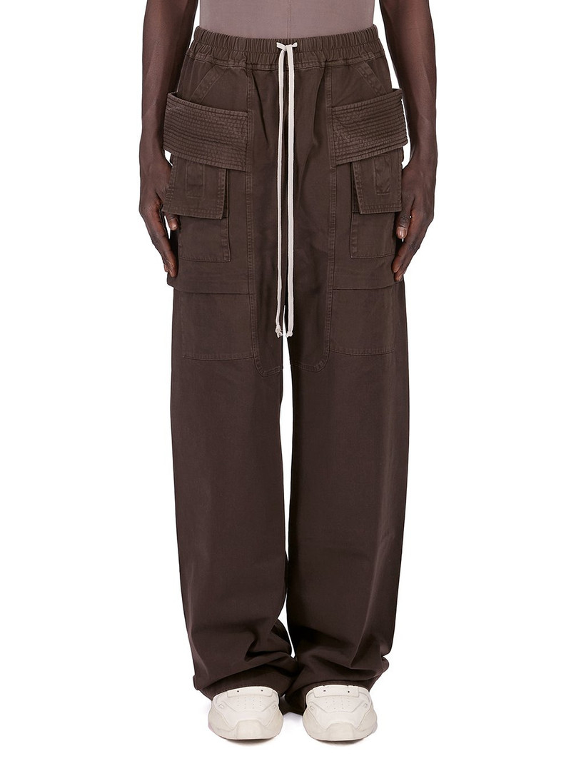 CREATCH WIDE CARGO PANTS - DARK DUST - 1