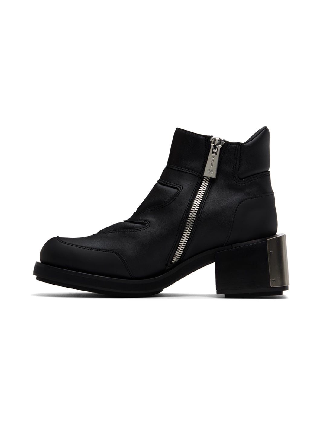 Black Baris Moto Boots - 3