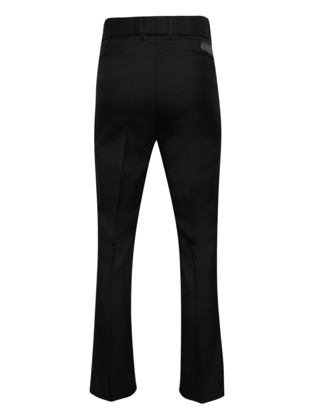 satin-finish trousers - 2