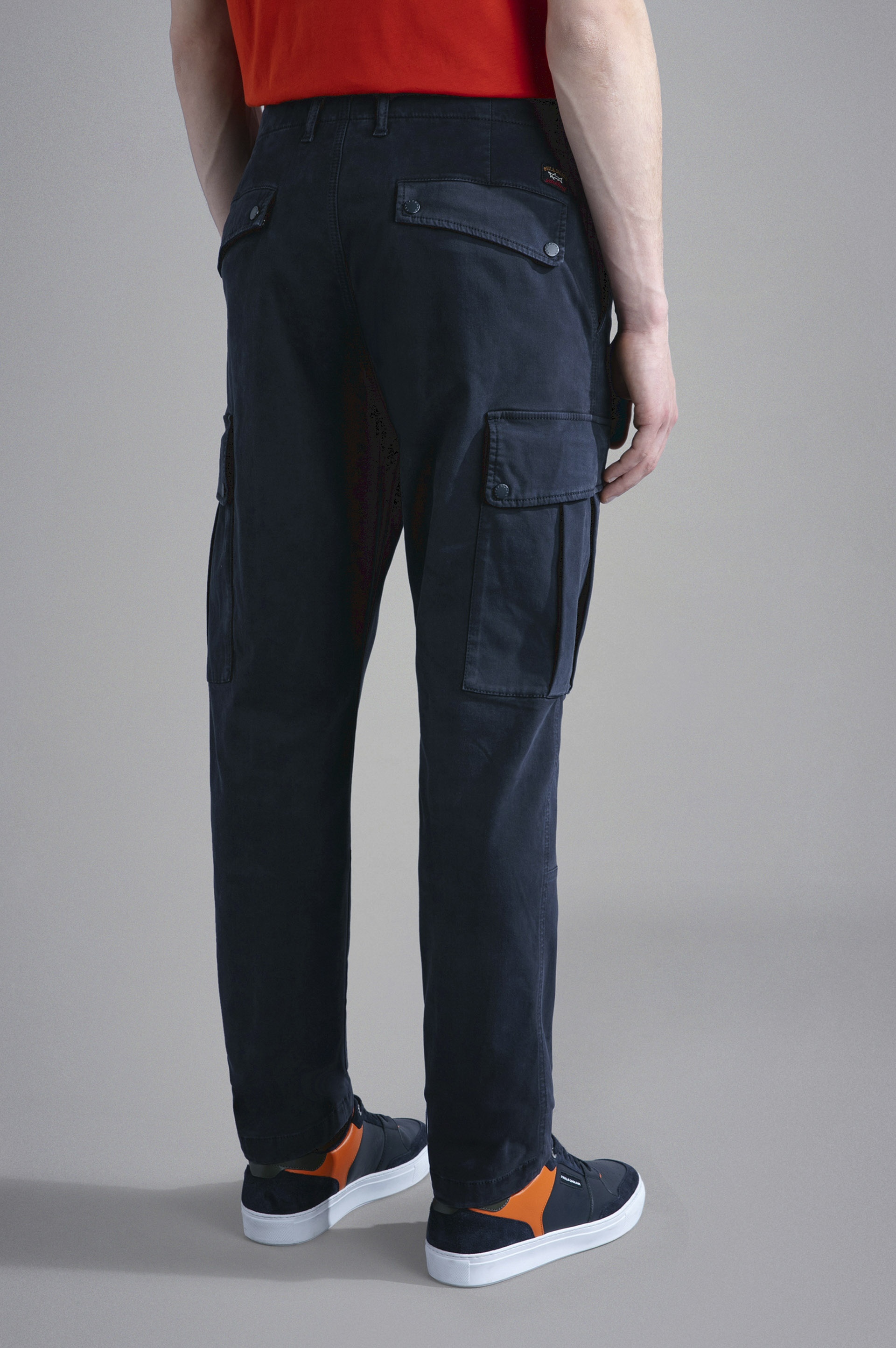 GARMENT DYED COMBAT CARGO TROUSERS - 3