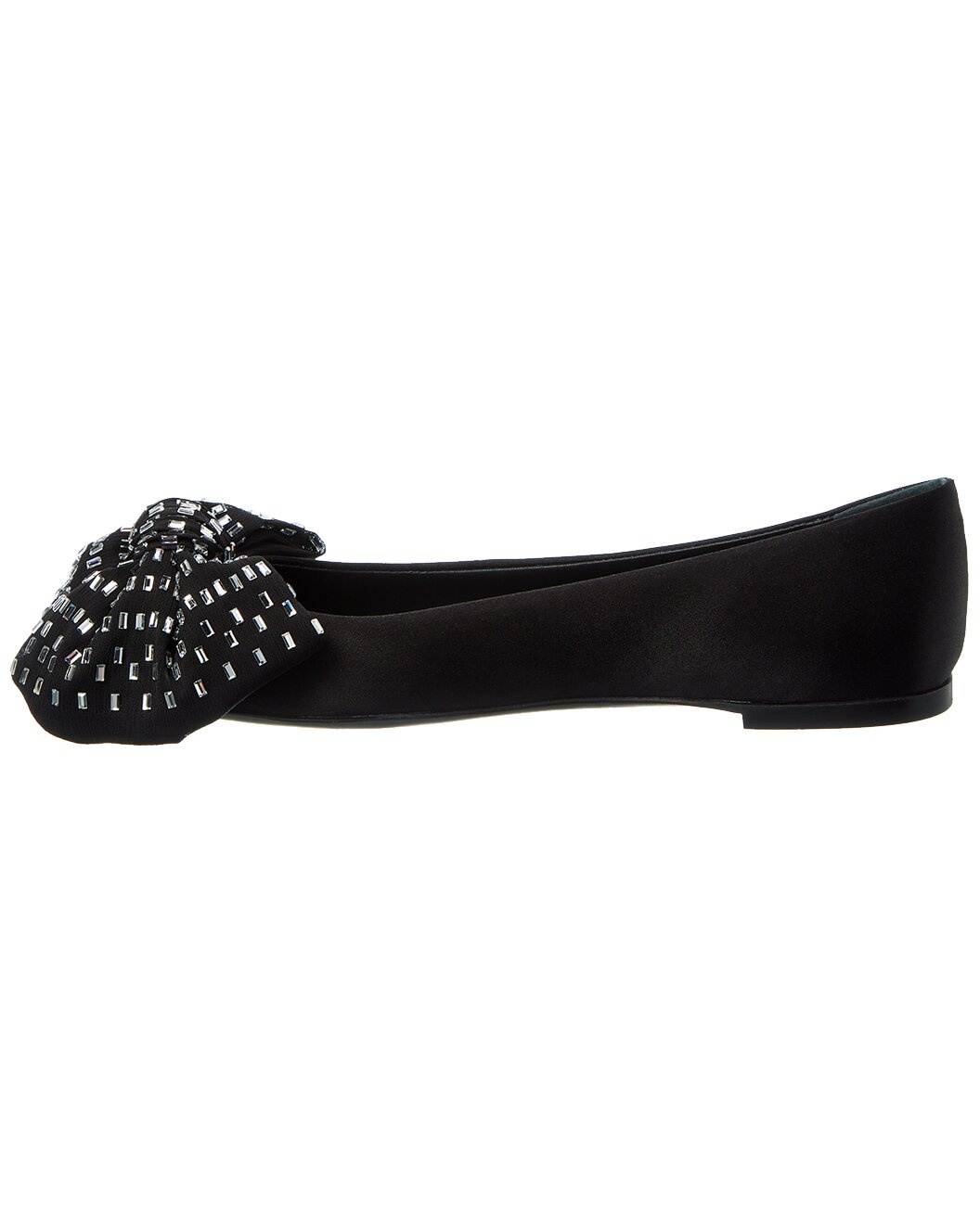 Giuseppe Zanotti Flavia Satin Flat - 2