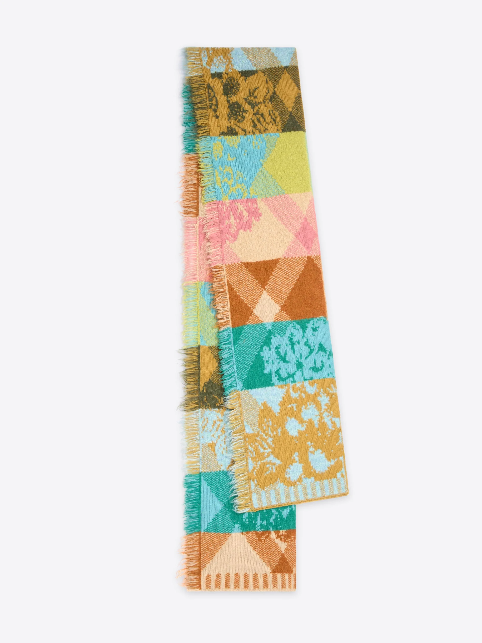 LONG WOOL SCARF - 1
