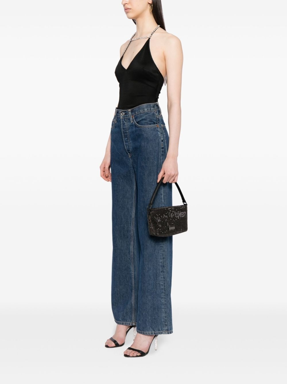 small Diamante shoulder bag - 2