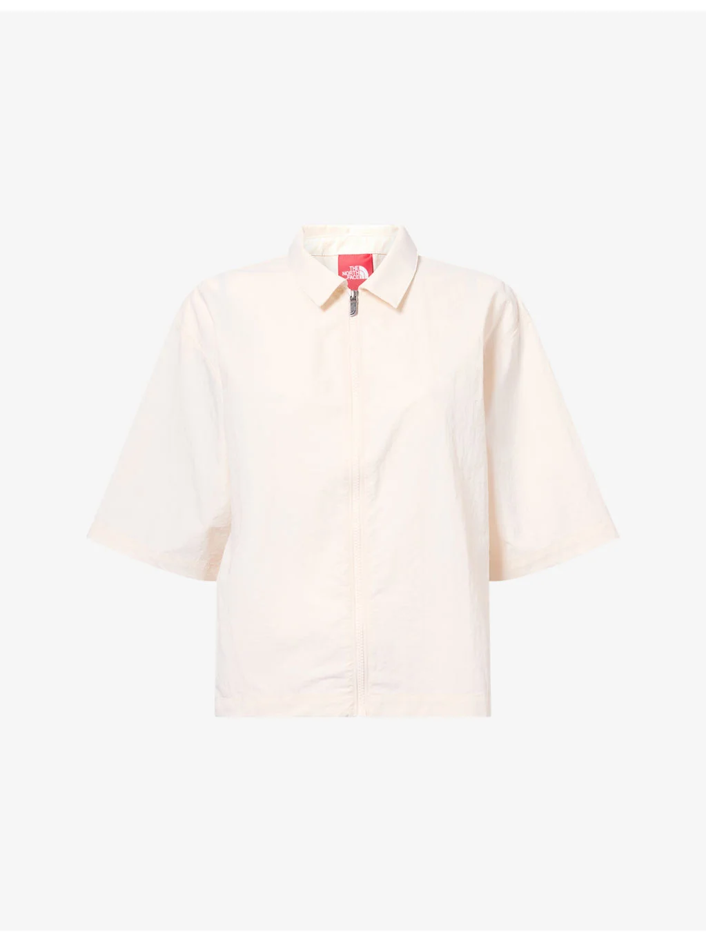 Red-Box Patch Woven Shirt - 1