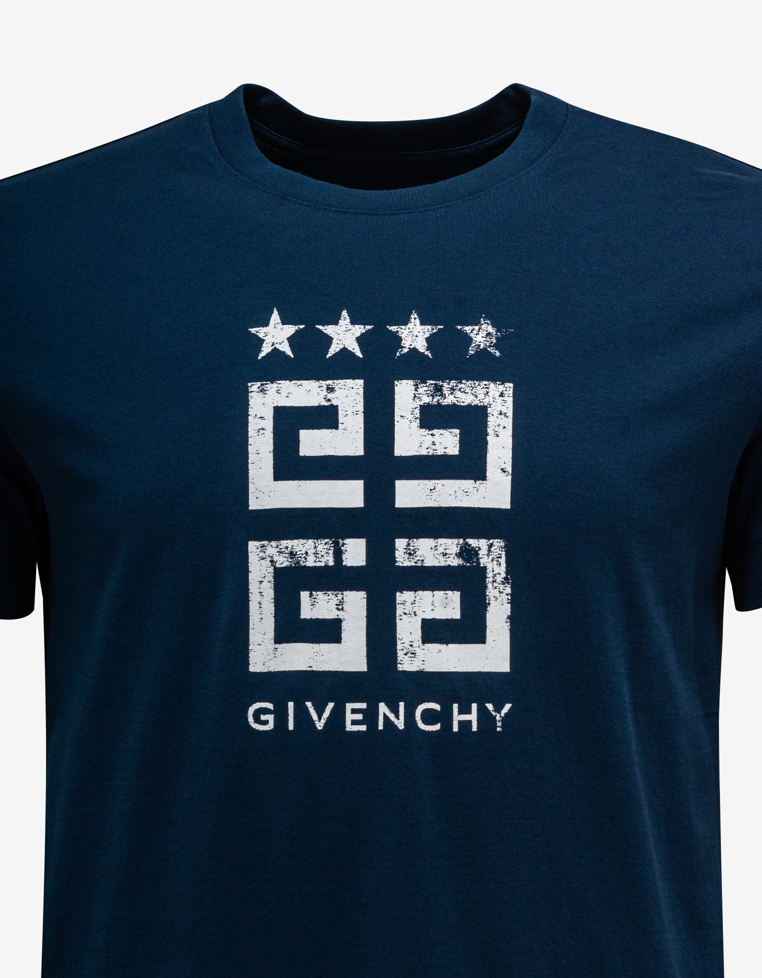 Givenchy Blue 4G Stars T-Shirt - 3