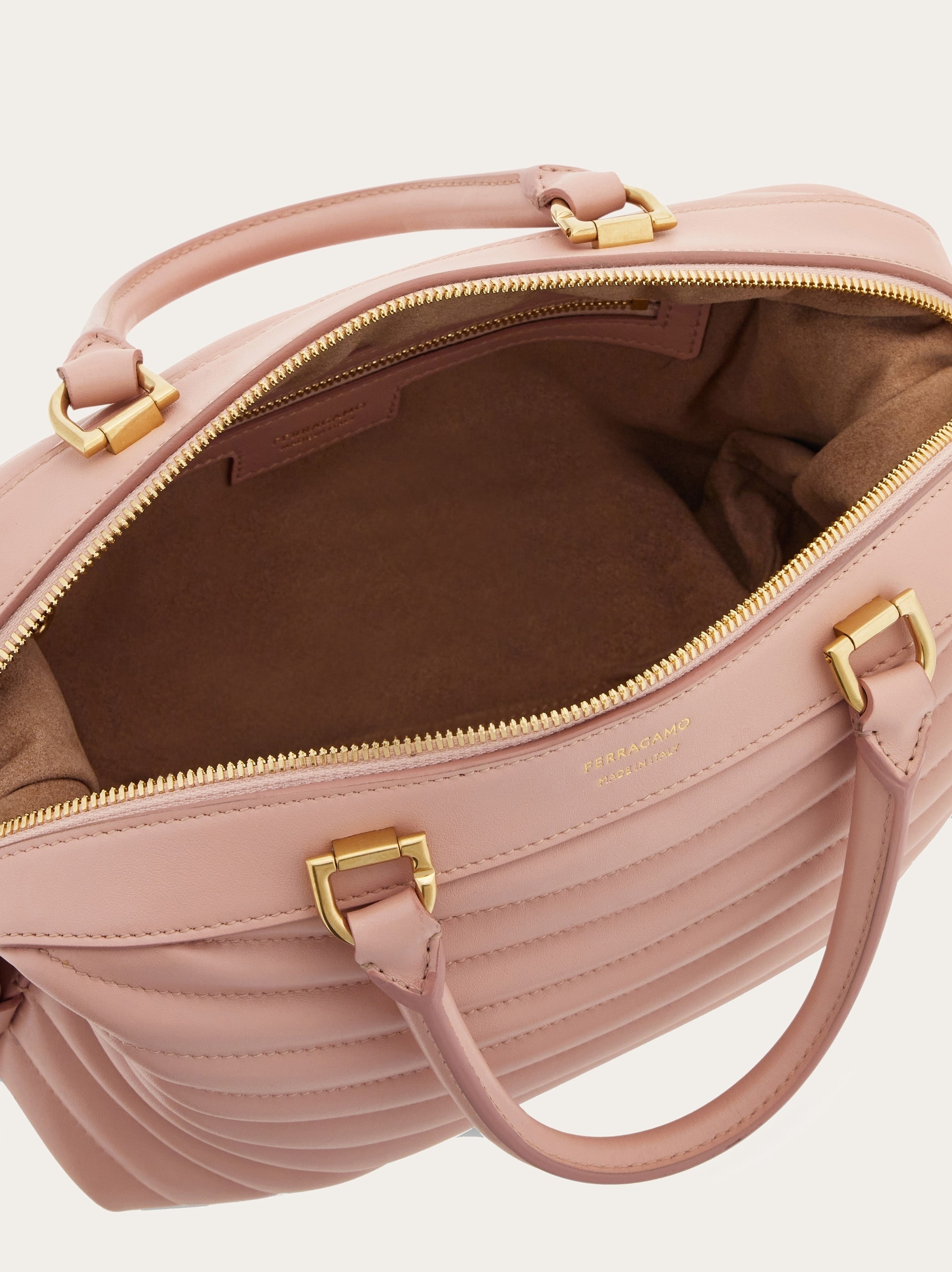 Quilted bowling bag (S) - 3