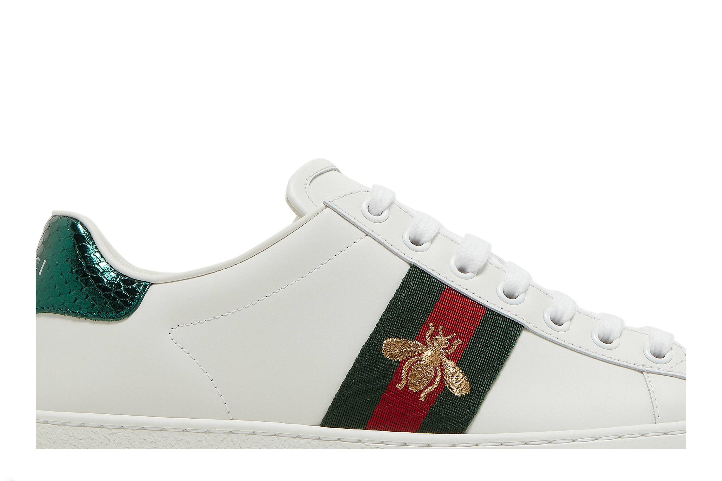 Gucci Wmns Ace Embroidered 'Bee' - 2