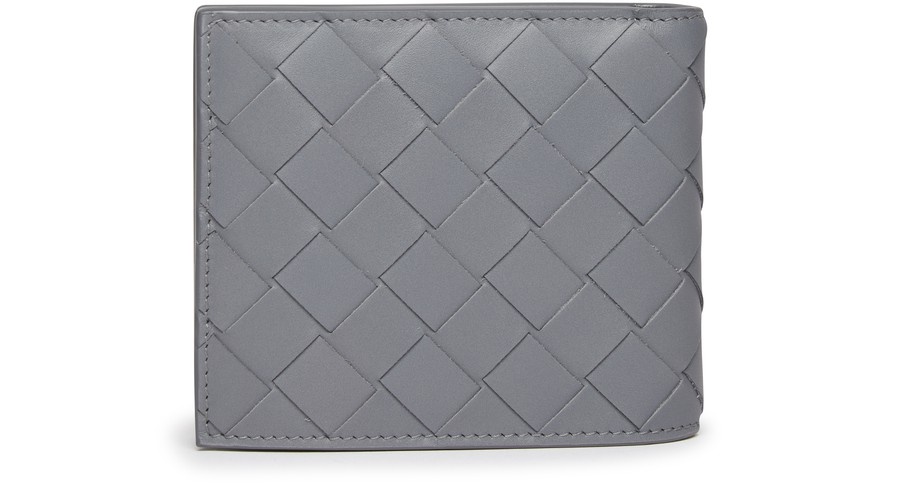 Intrecciato leather wallet - 3