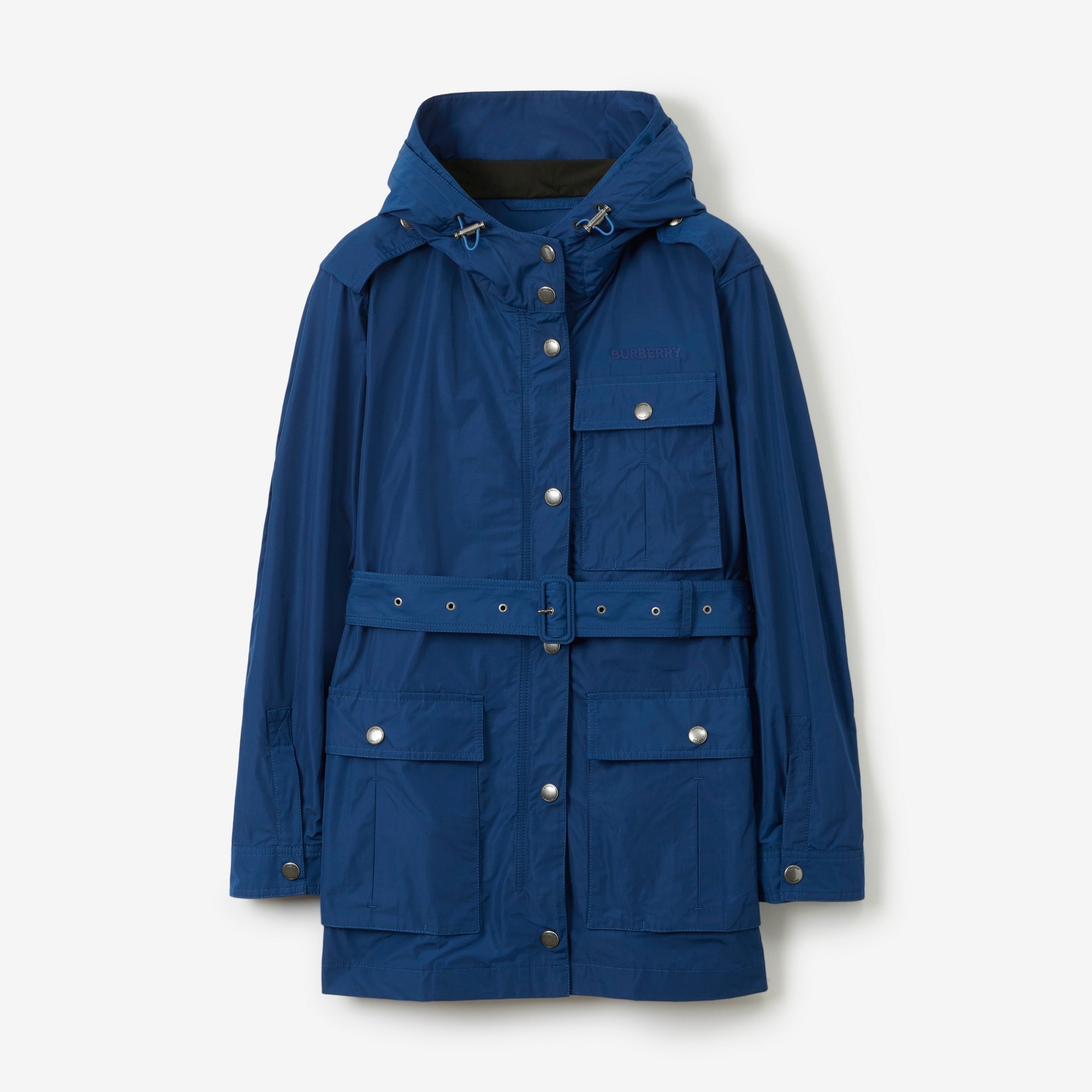 Cotton Blend Hooded Field Jacket - 1