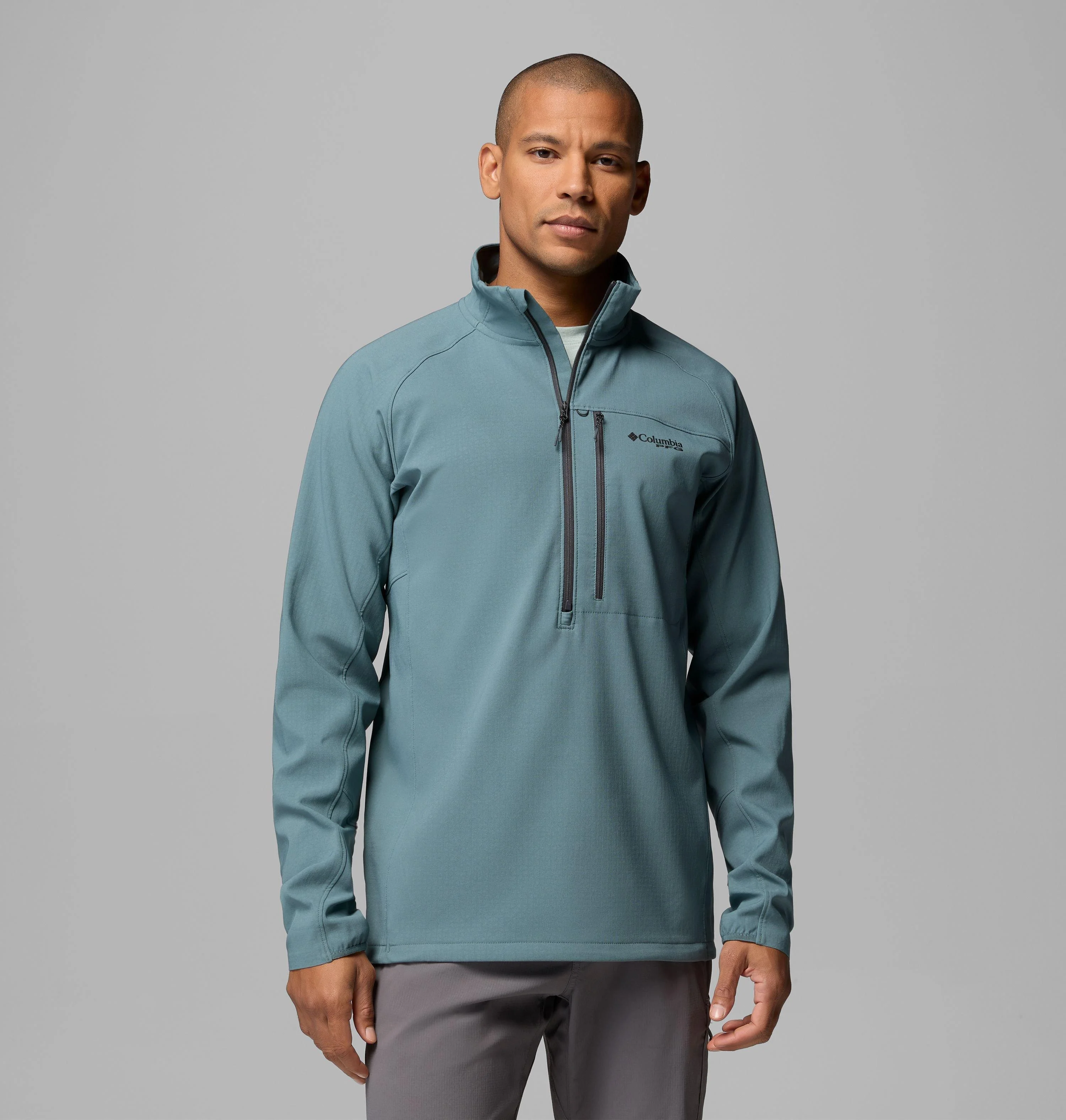 Men's PFG Pro Guide Half Zip Shirt - 1