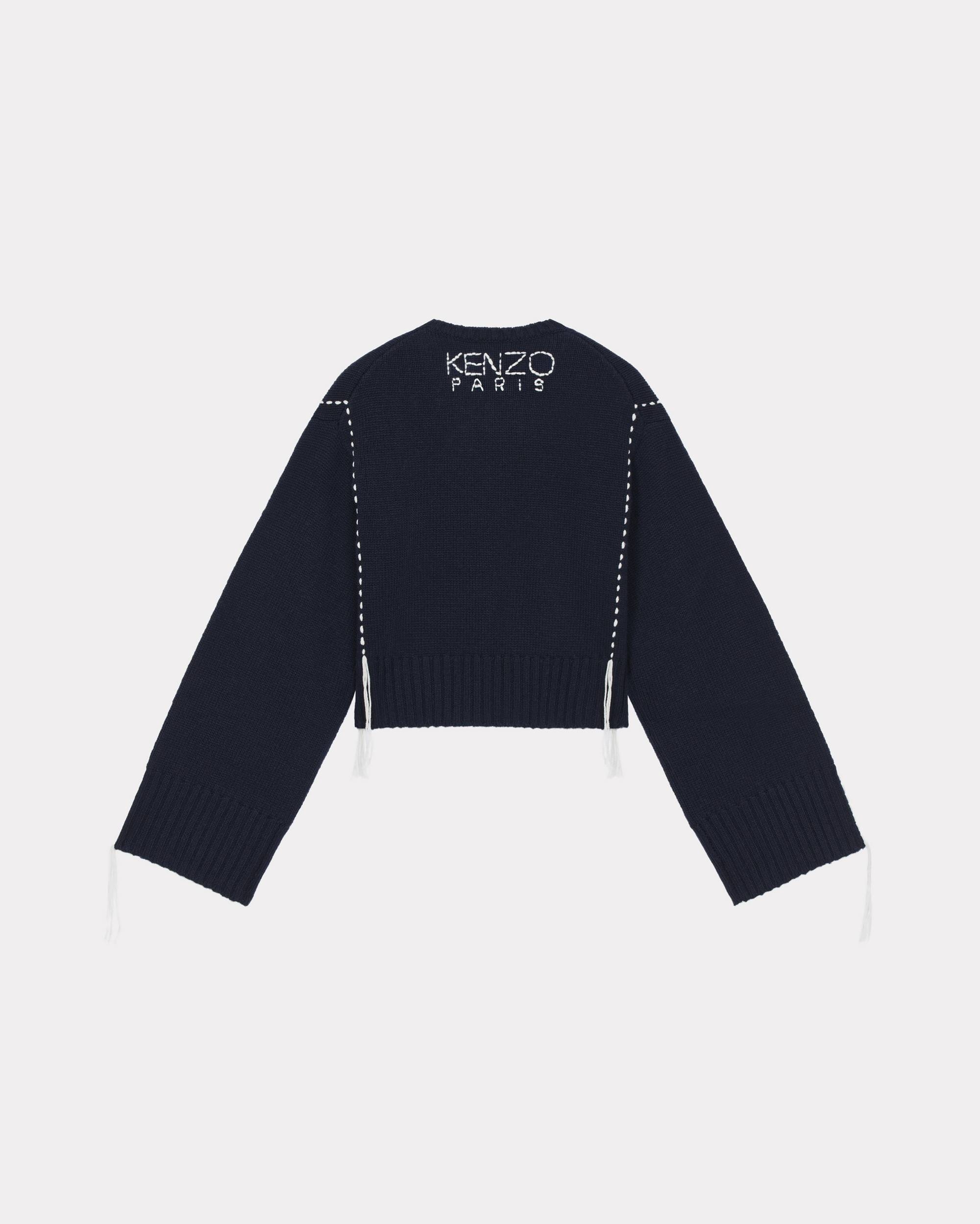 'KENZO Sashiko Stitch' embroidered jumper - 2