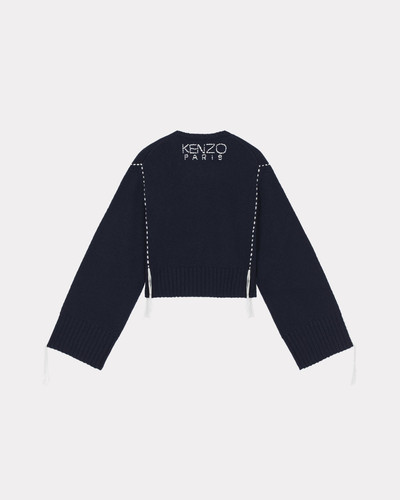 KENZO 'KENZO Sashiko Stitch' embroidered jumper outlook