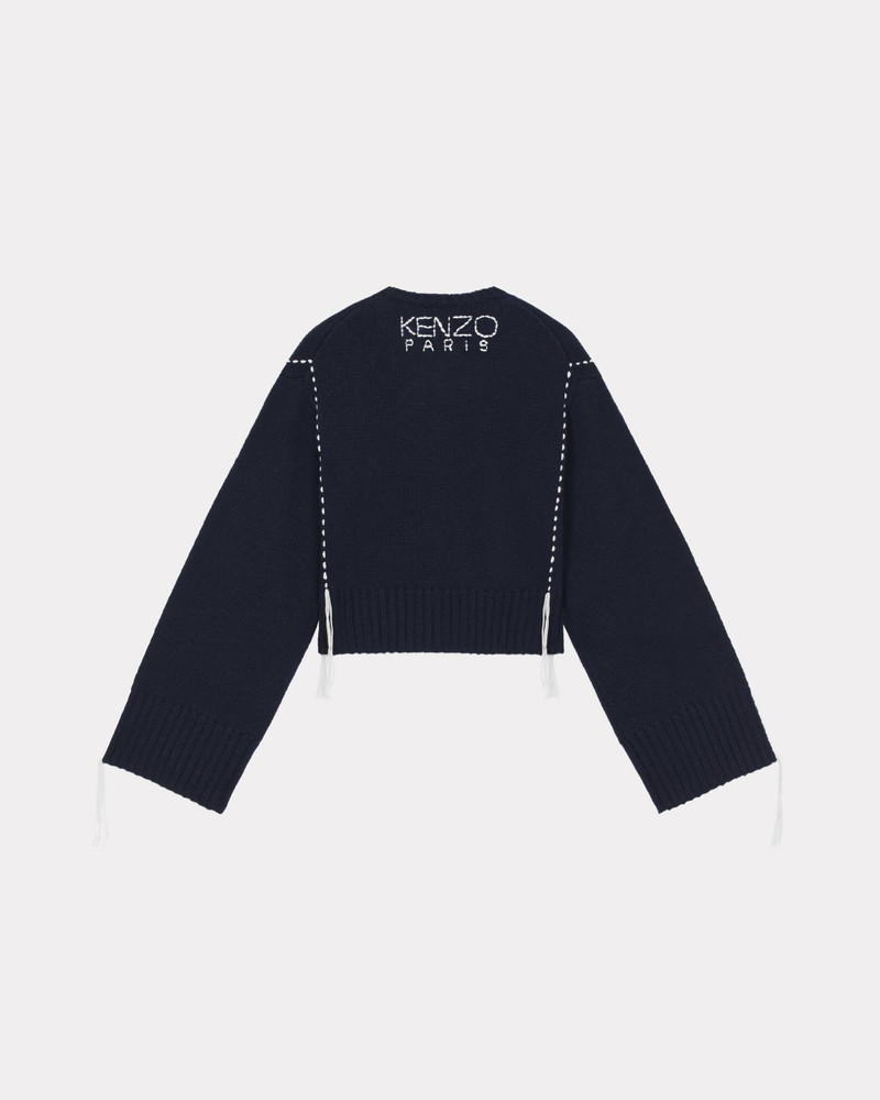 KENZO 'KENZO Sashiko Stitch' embroidered jumper outlook