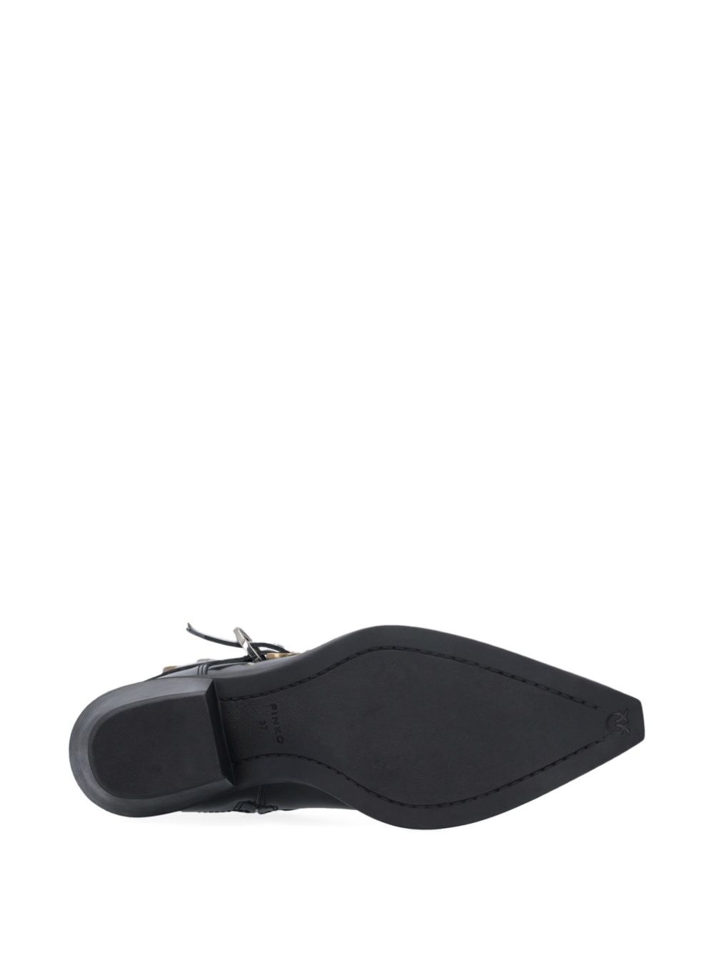 50mm buckle strap boots - 5