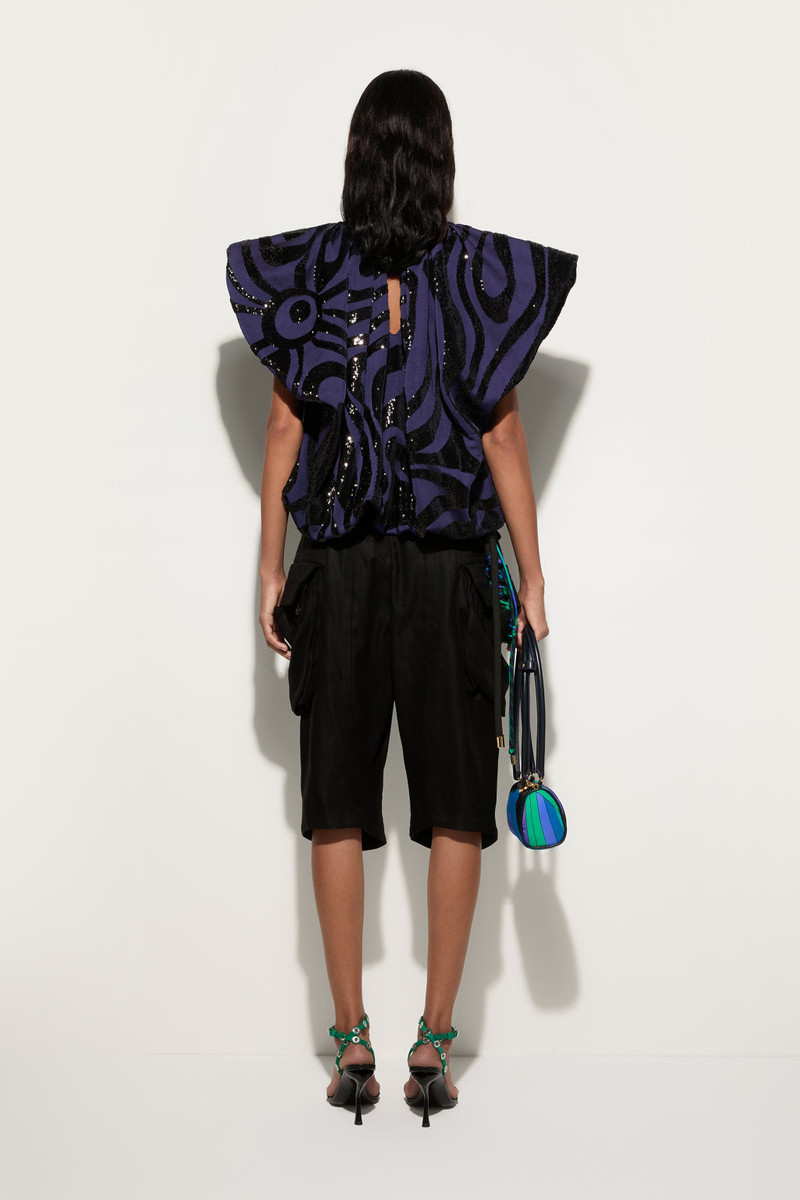 CARGO KNEE-LENGTH PANTS 4