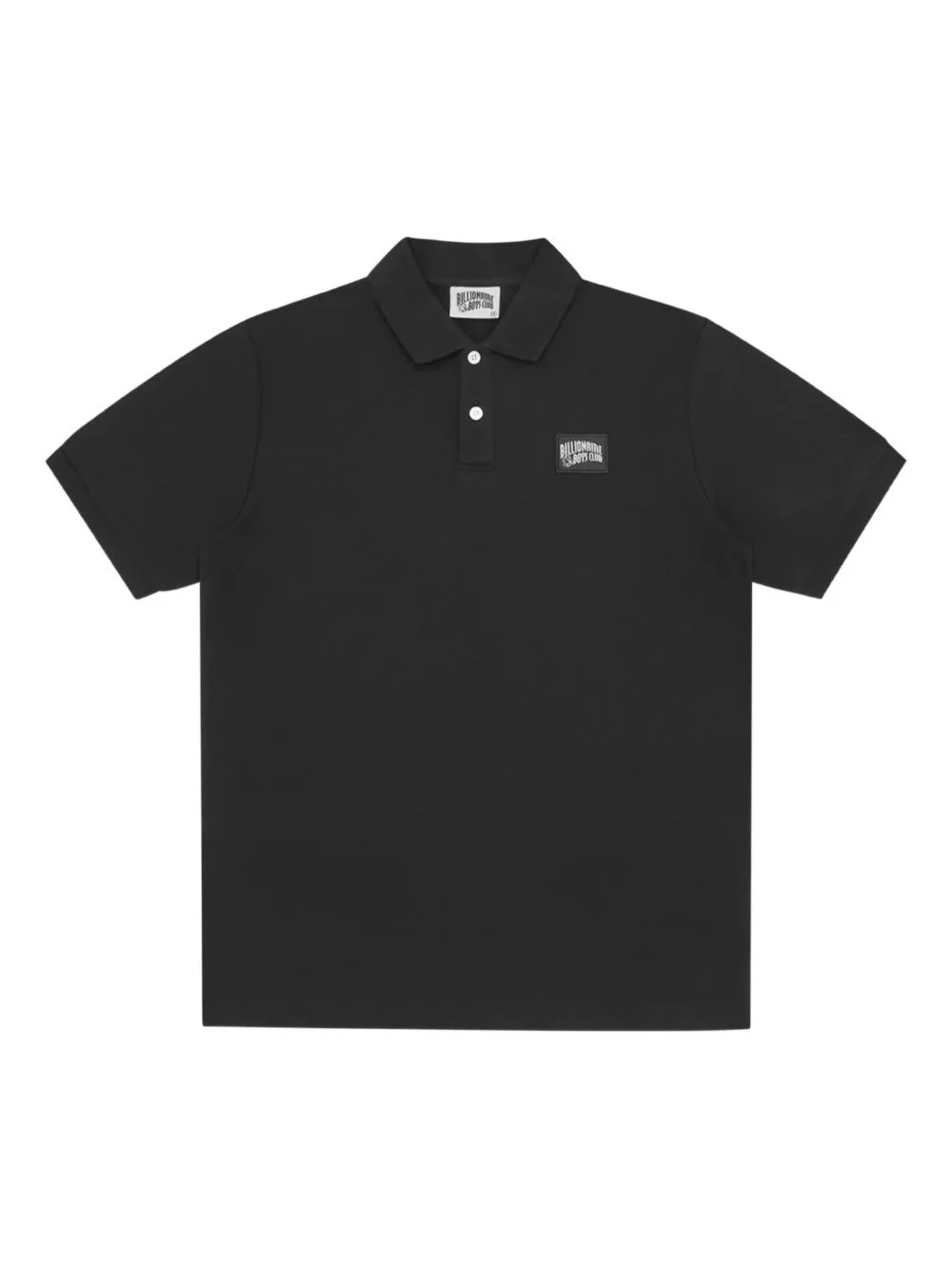 logo-patch polo shirt - 1
