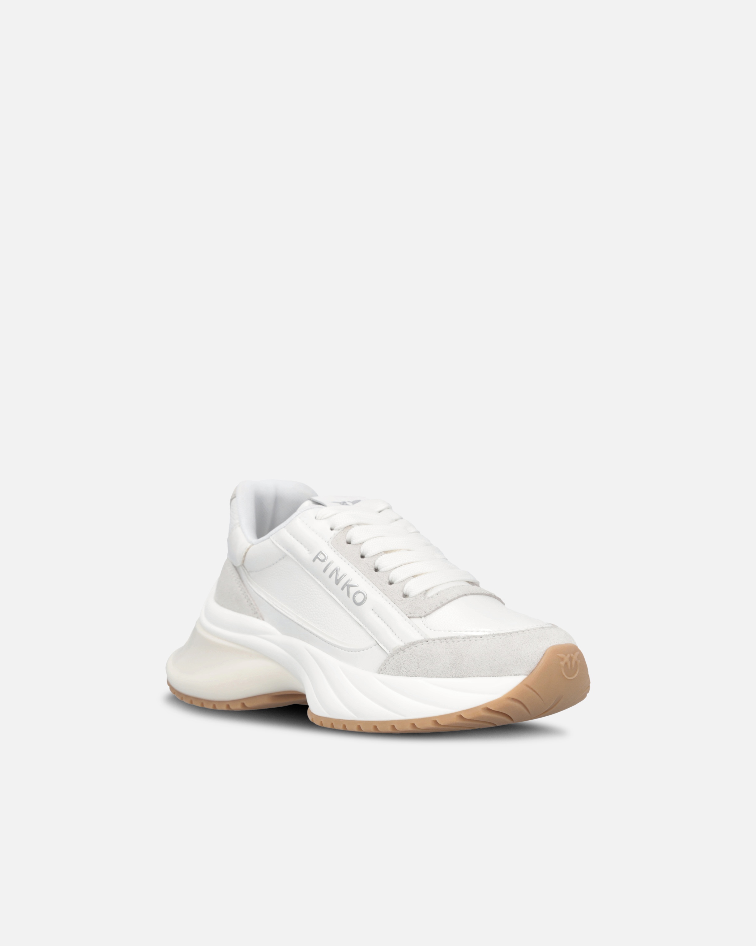 ARIEL LEATHER SNEAKERS WITH CONTRASTING DETAILS - 2