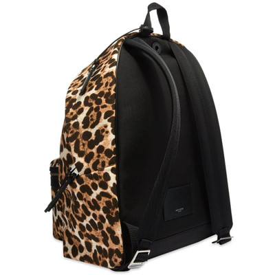 SAINT LAURENT Saint Laurent Leopard City Backpack outlook