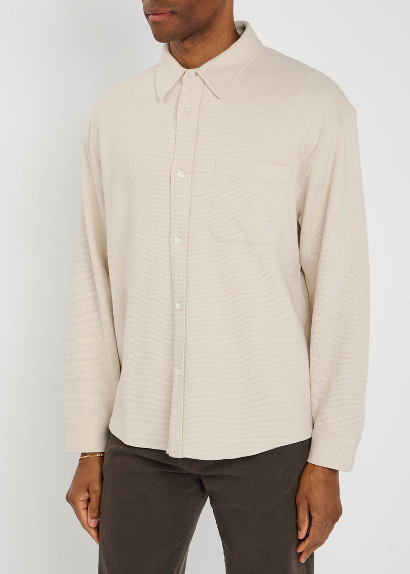 FRAME Frame Waffle Cotton Shirt outlook