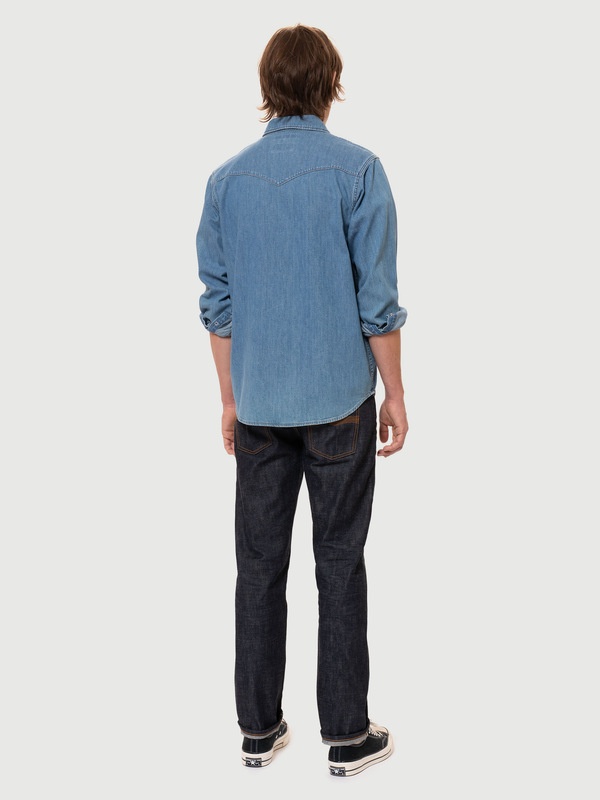 George Another Kind Of Blue Denim Shirt - 4