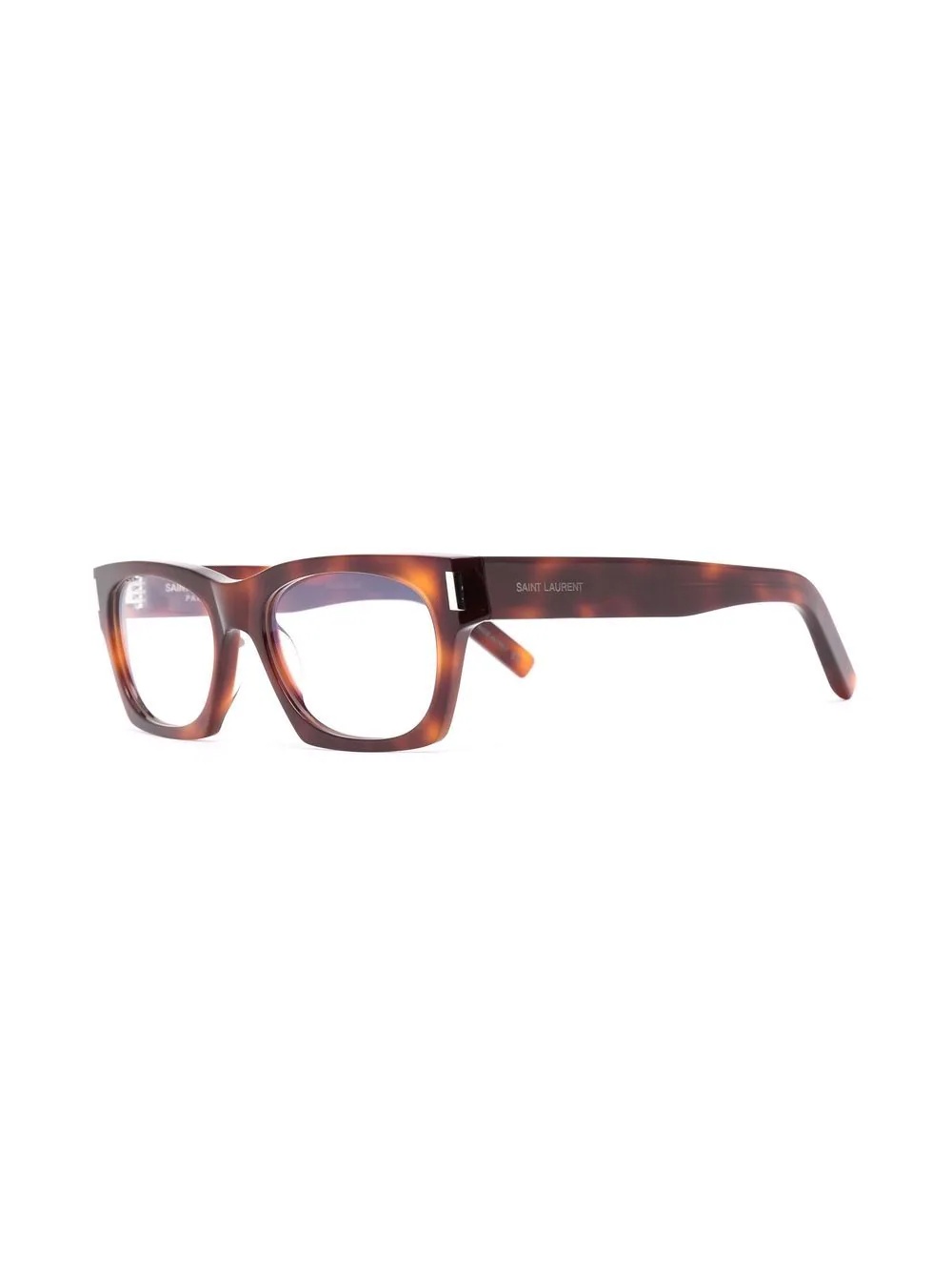 tortoiseshell square-frame glasses - 2