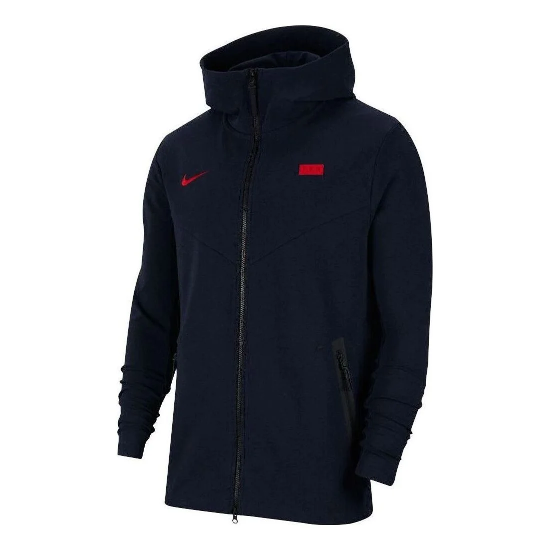 Nike FFF Tech Pack Full Zip Hoodie 'Dark Obsidian' CI8379-475 - 1
