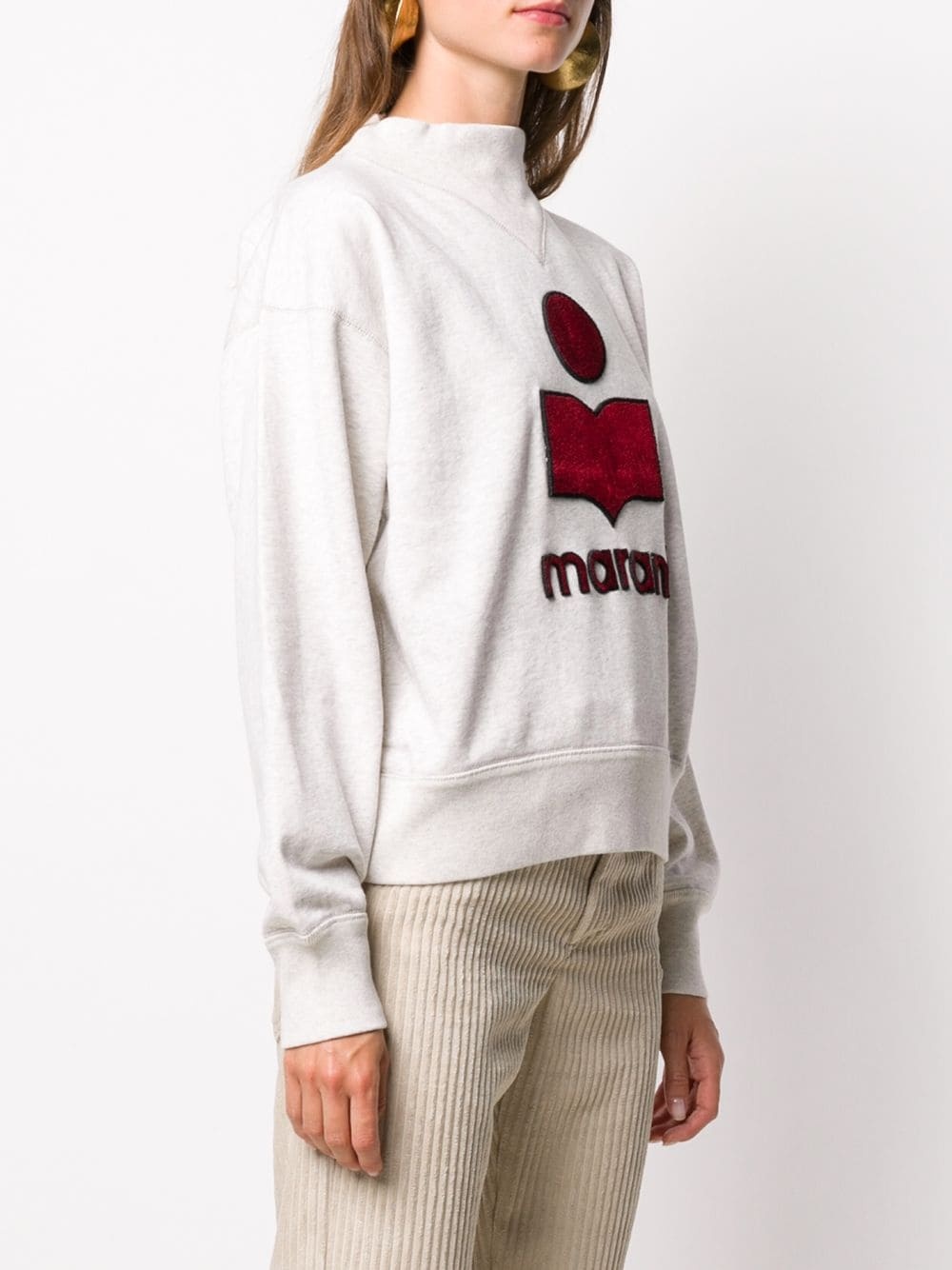 Moby logo-print sweatshirt - 3