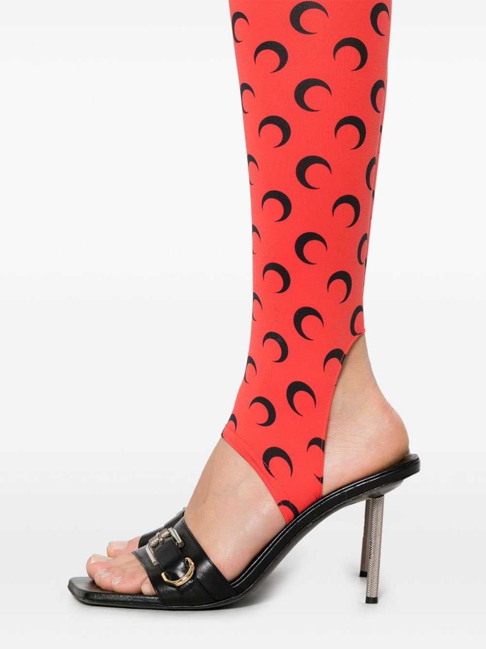 Moon-print leggings - 5