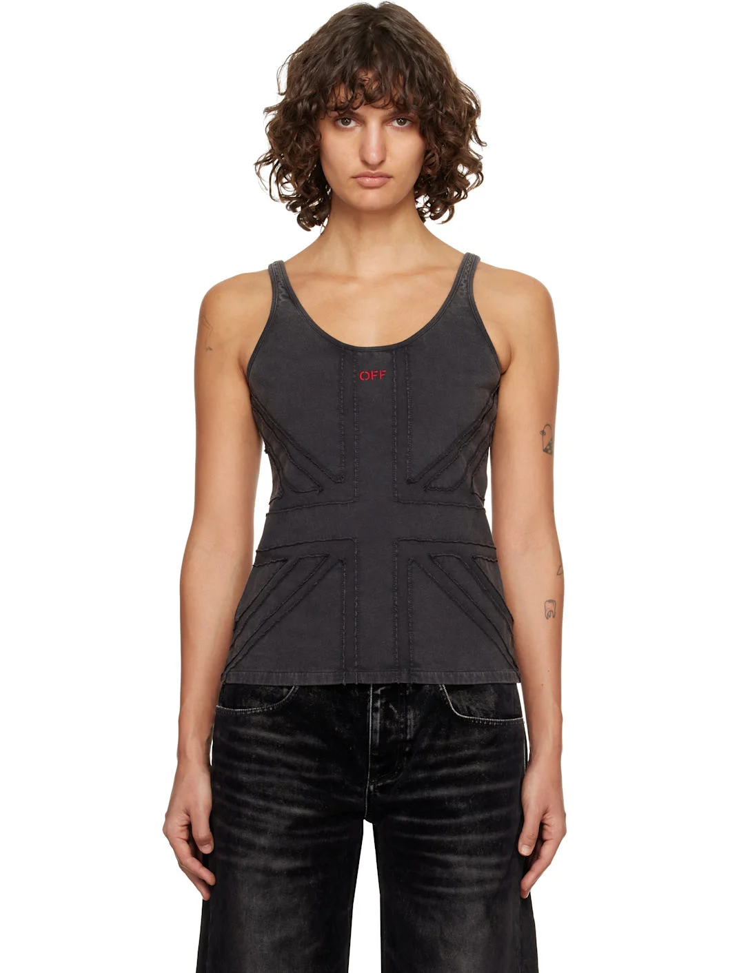 Gray UK Tank Top - 1