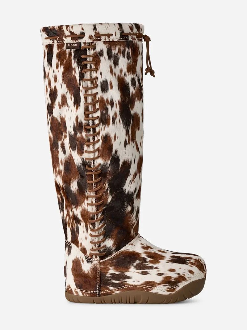 ® Women's Bucked Tall Boot Sheepskin Classic Boots in Brmu - 1