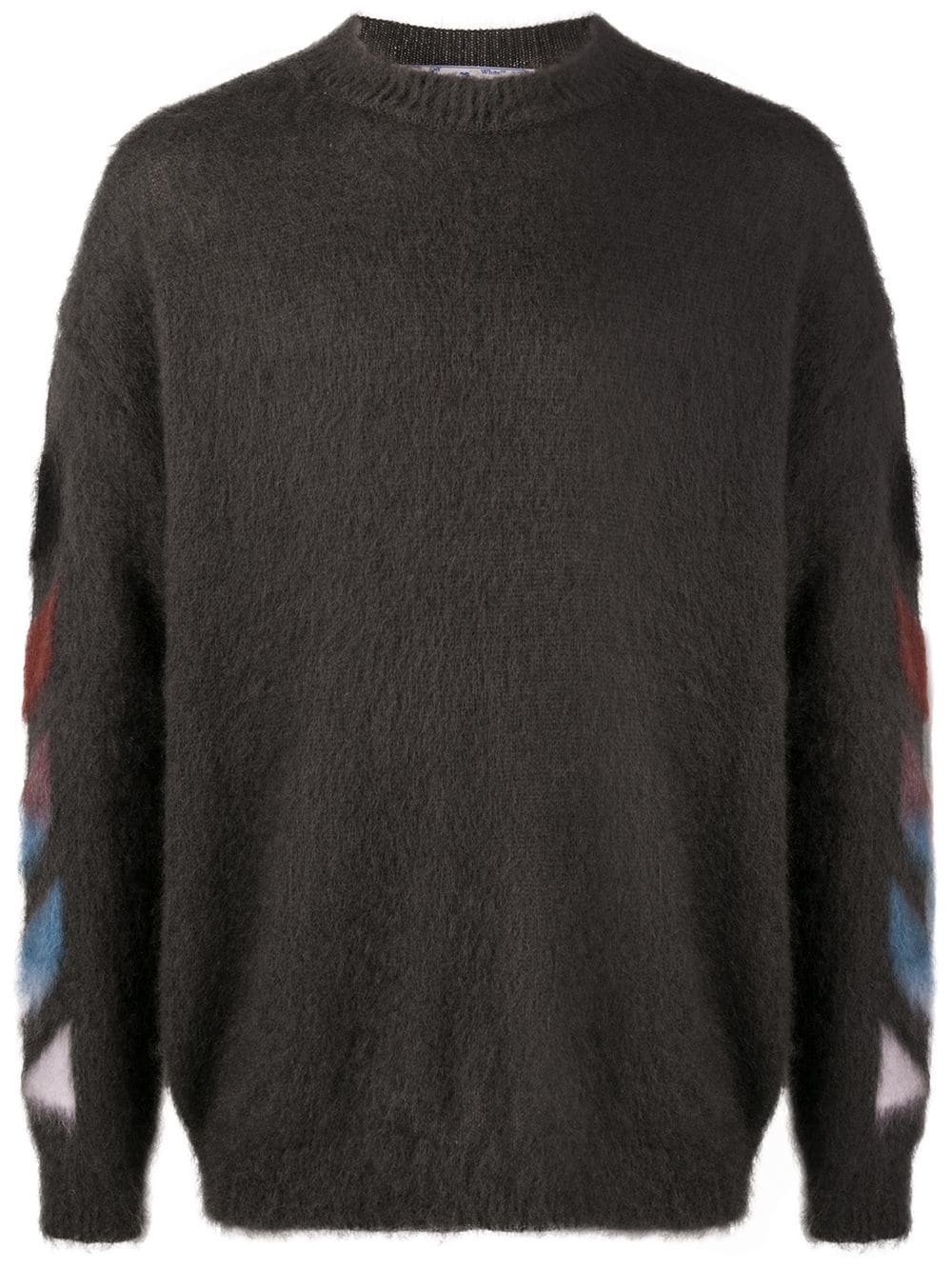 diagonal Arrows knitted jumper - 1