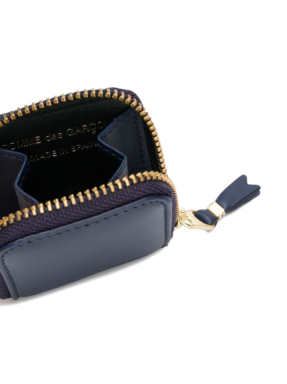zip-around leather wallet - 2
