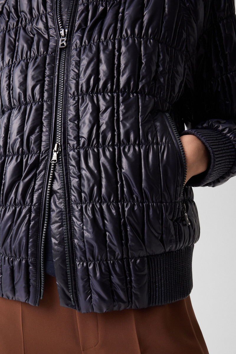 Sherry quilted jacket in Navy blue 6