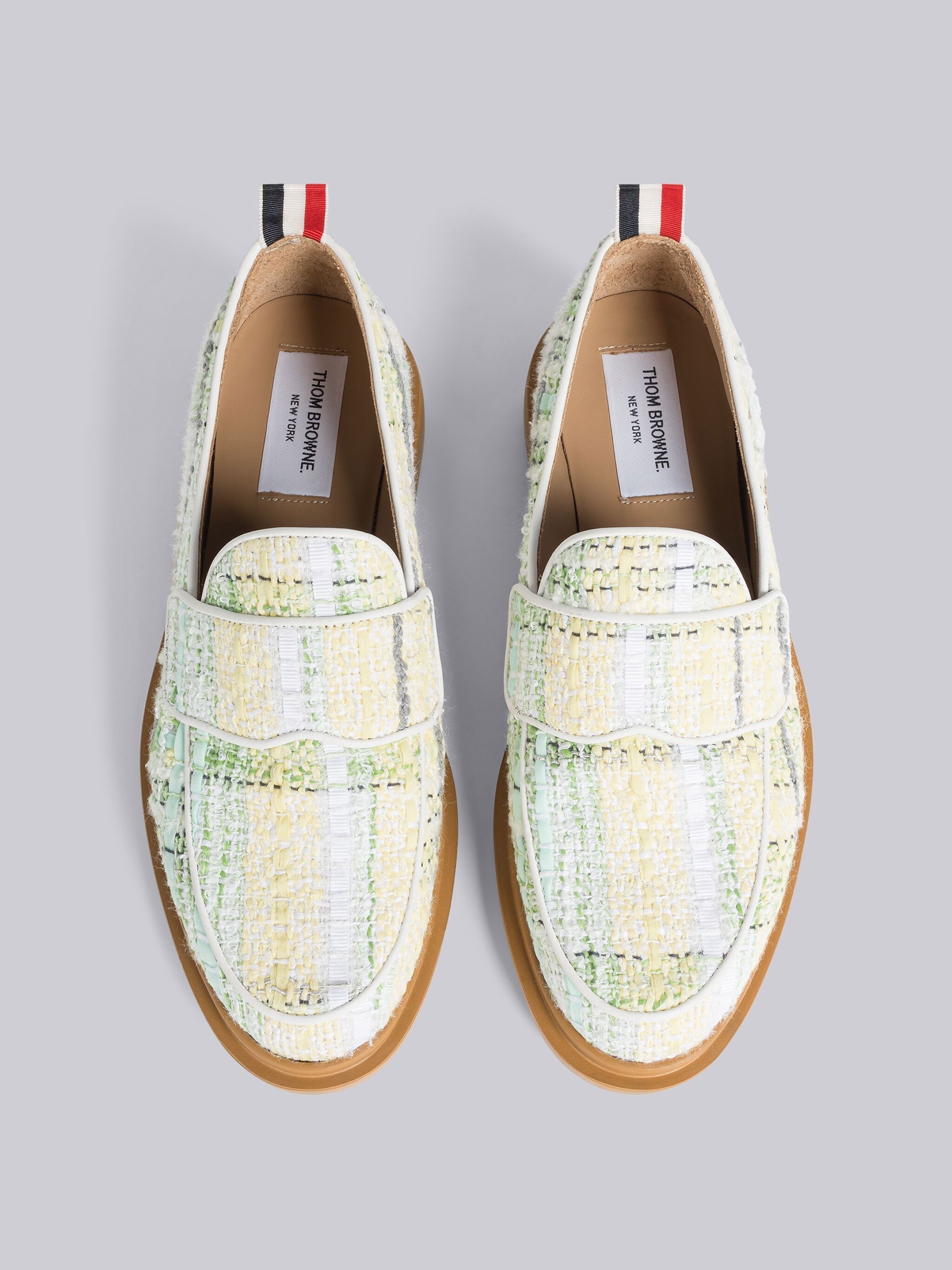 Chenille Yarn Tweed Penny Loafer - 4