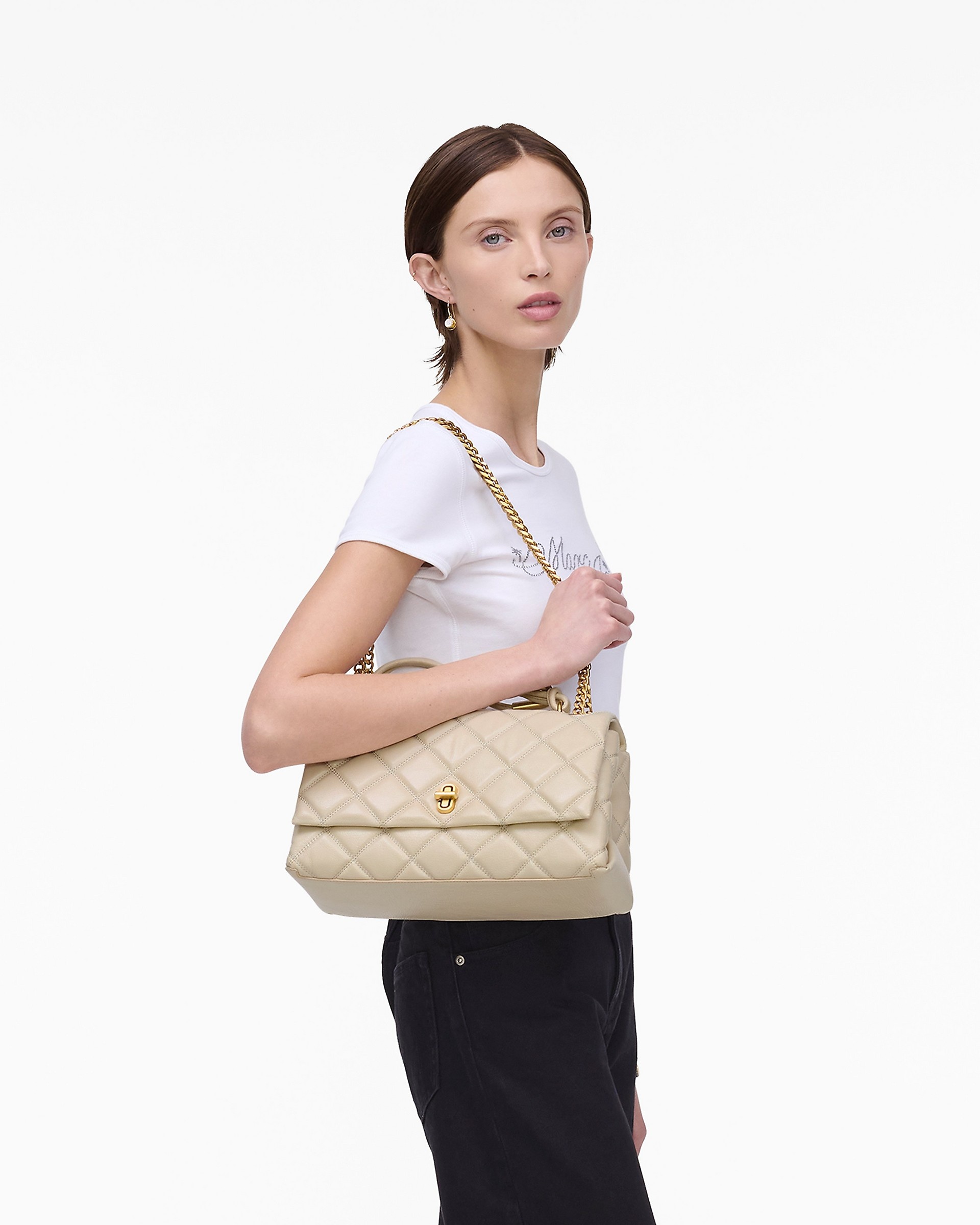 THE QUILTED DUAL CONVERTIBLE SHOULDER BAG - 2