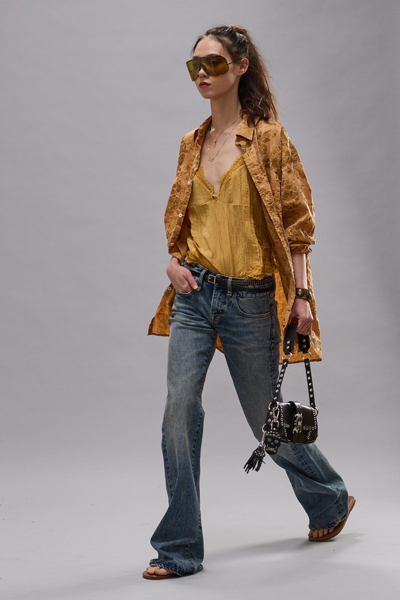 R13 BOYFRIEND BUTTON UP outlook