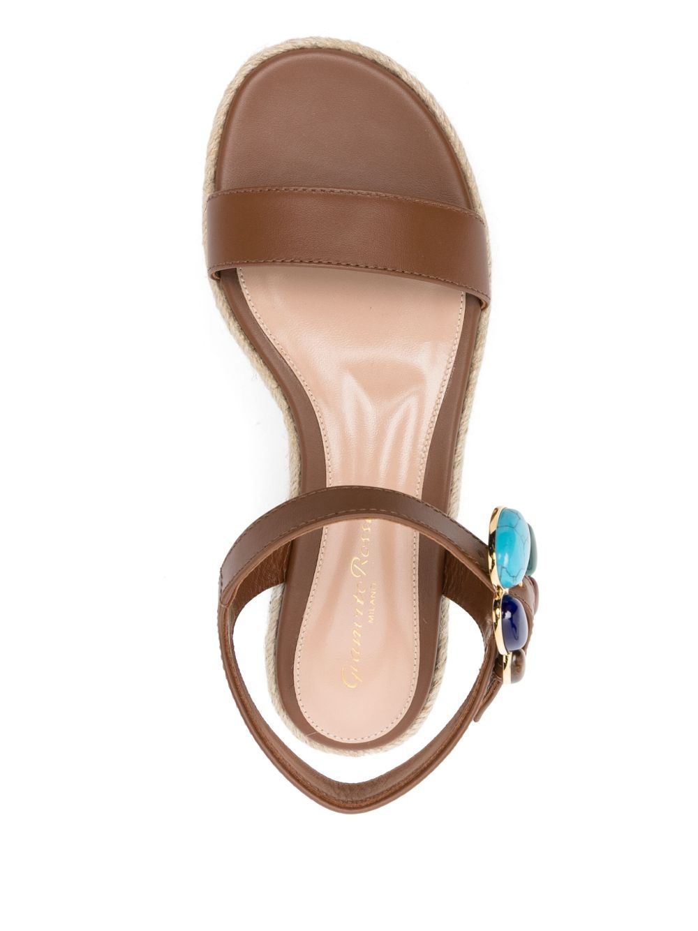 65mm stone-embellished sandals - 4