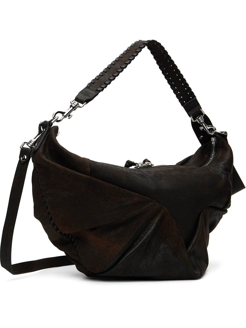 Vivienne Westwood Brown Agnes Medium Shoulder Bag outlook